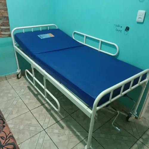 Cama hospitalar/ colchão com capa e colchão casca de ovo