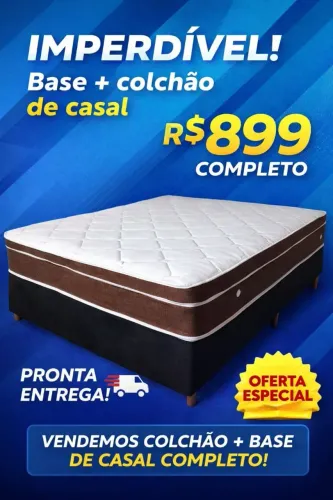 Base e colchão