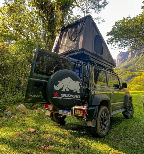 Barraca camping de teto