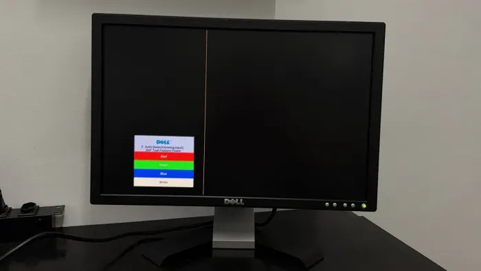 Monitor 18.5 Dell com Listra na Tela