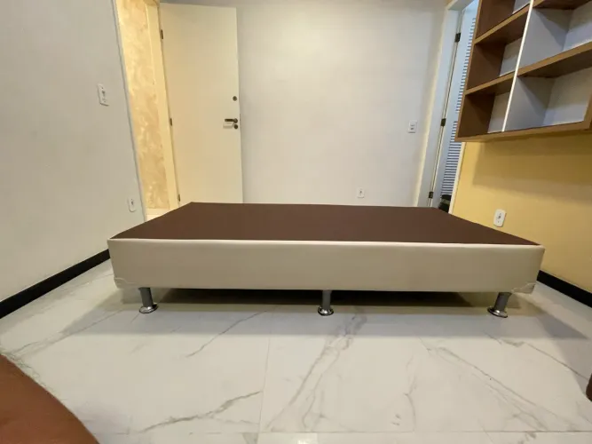 Cama box solteiro Ortobom