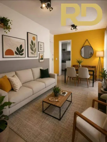 Apartamento 2 quartos com suíte e 1 vaga