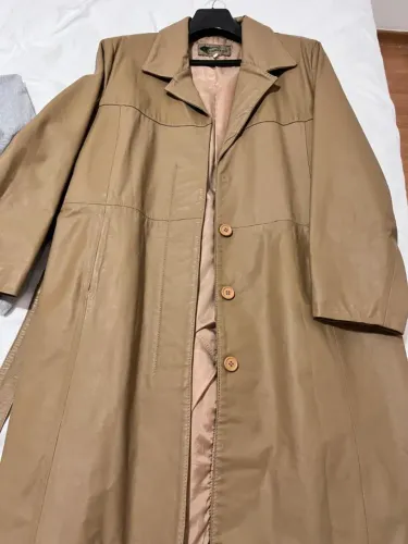 Trench Coat Caramelo GG