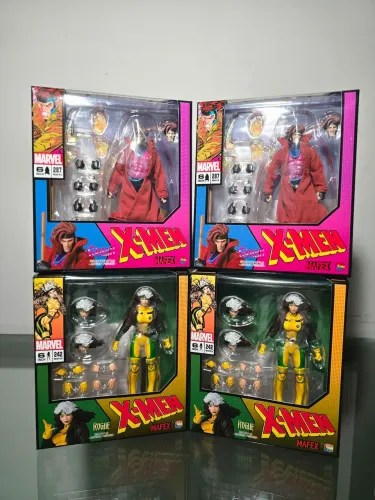 Gambit e Vampira Mafex LACRADOS