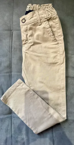 Calça Infantil Bege - 5 a 6 Anos