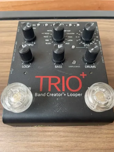 PEDALEIRA TRIO+ BAND CREATOR + LOOPER
