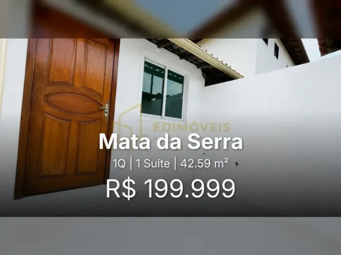 Viva com Estilo na Mata da Serra  Studio Pronto para Morar!