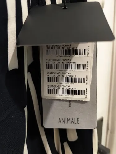 Vestido Animale NOVO
