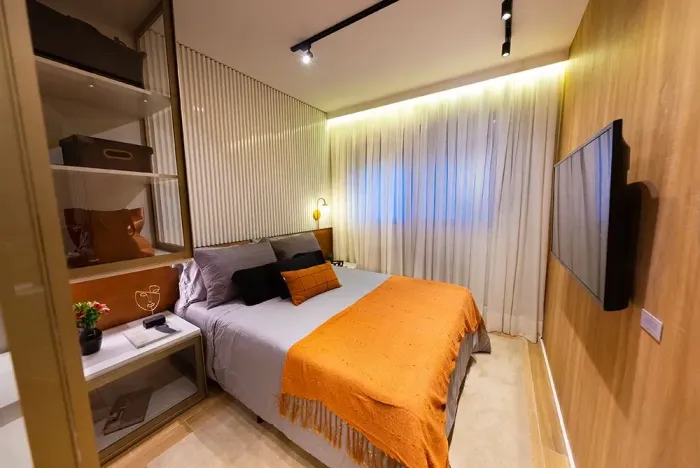 Apartamento para venda possui 29 metros quadrados com 1 quarto em Perdizes - São Paulo - S