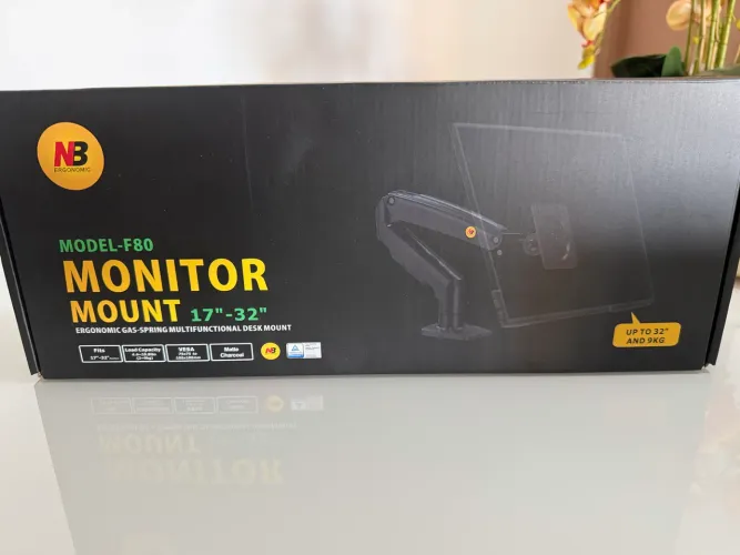 Suporte articulado Monitor NB F80 a gás -Estado de novo