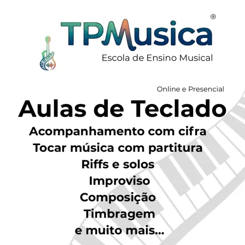 Aulas de Teclado (online e presencial)