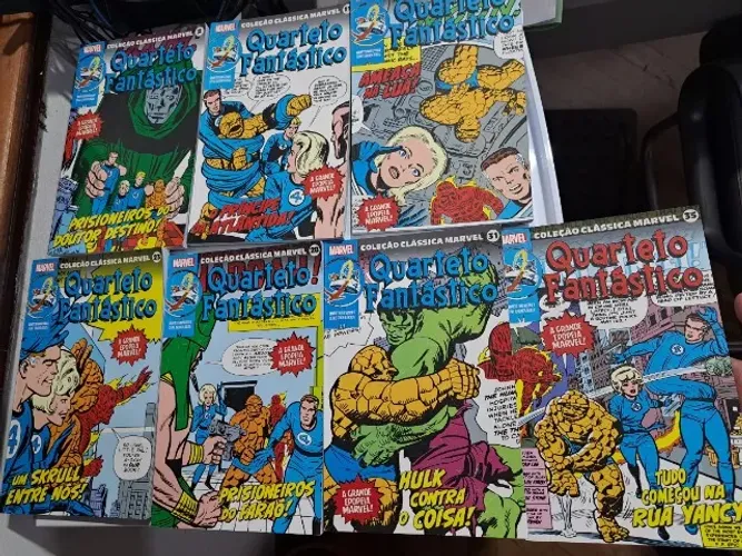 Coleção Clássica Marvel - Quarteto Fantástico
