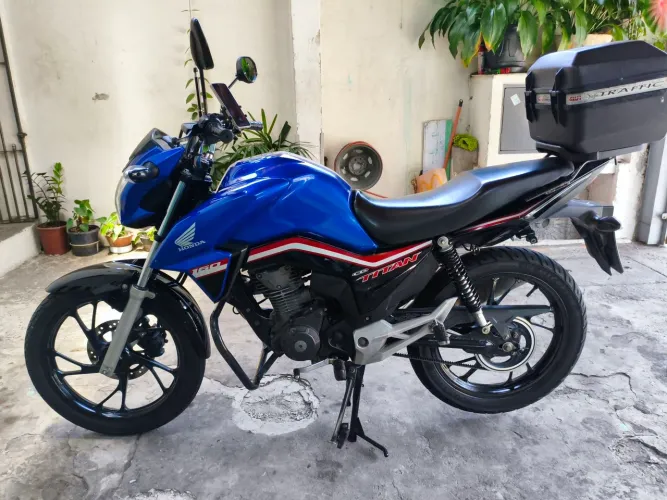 Titan 160 Azul