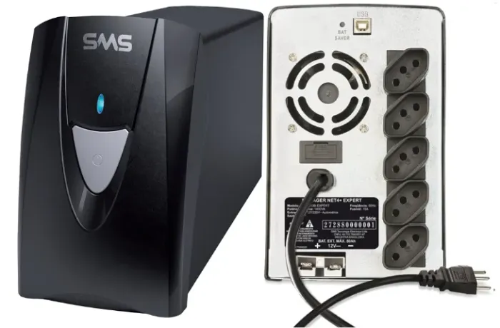 MS Net4+ Expert 1400VA Bivolt - Proteção e Autonomia para PC e Servidores e CFTV