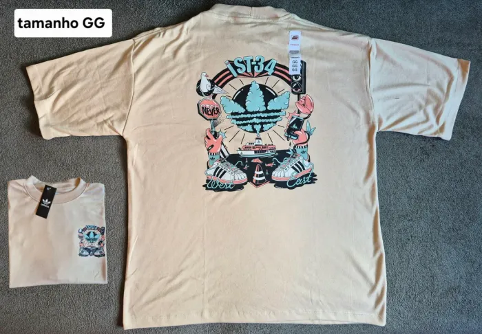 Camisetas oversize 50,00 cada