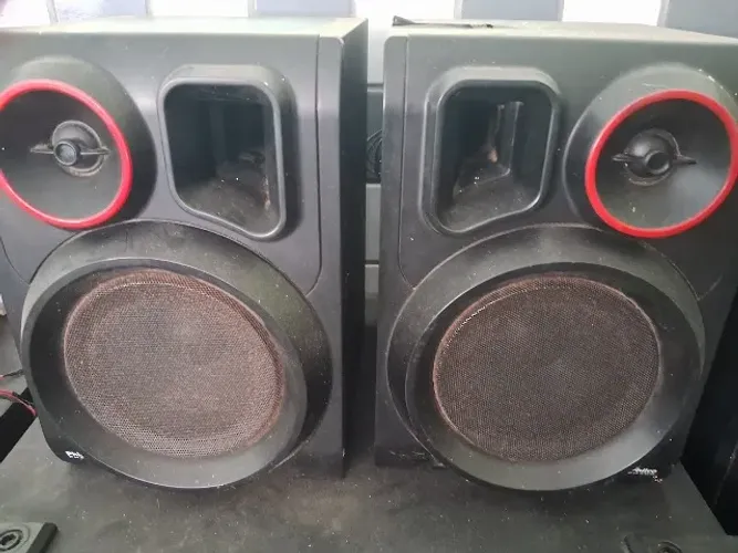 2 CAIXA DE SOM PHILIPS