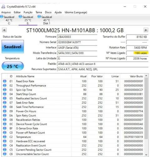 2x HD's Externos de 1TB cada (total 2TB) - USB 3.0