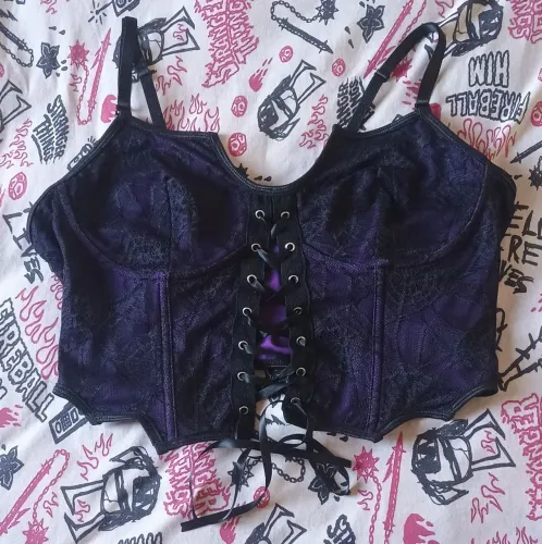 Corset roxo