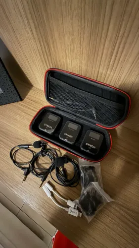 Microfone de Lapela Sem Fio Synco G2