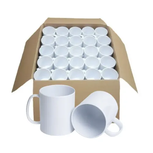 Caneca Cerâmica 180 Unidades 325ml Branca