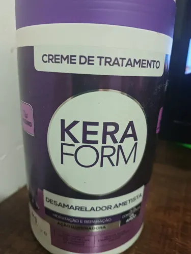 creme desamarelador keraform