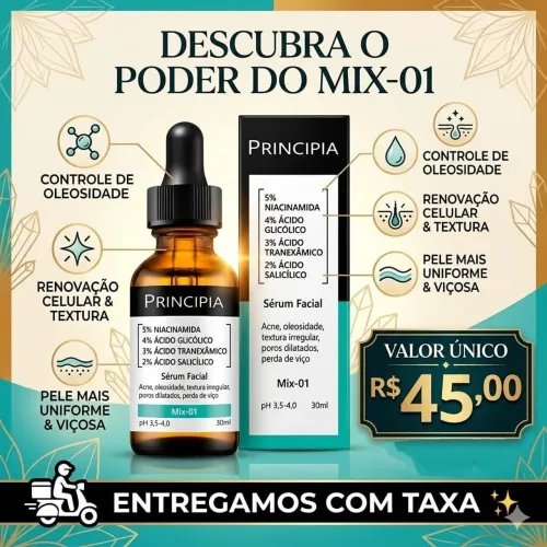 Sérum Facial Mix - 01 Principia
