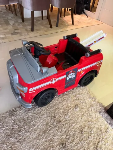 Carro elétrico da patrulha canina