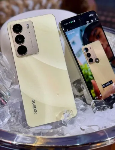 PROMOÇÃO - Realme C75 - Prova D Água - 256/8 - Global Tooooop - Dourado