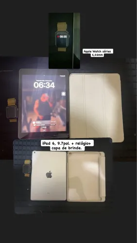 iPad 6 + relógio Apple watch