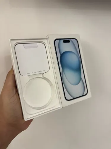 Caixa de iPhone 15 128GB Azul