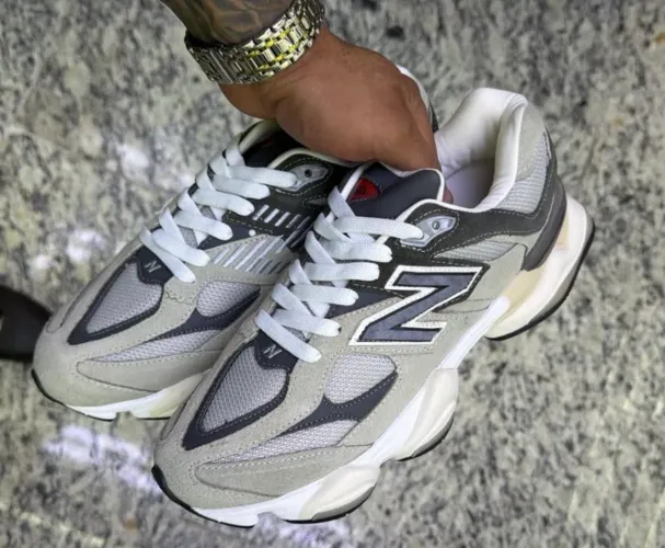 Tênis New balance 9060 cinza 38 ao 43