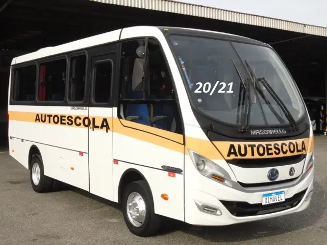 Micro Ônibus Escolar/CFC Ano 20/21 VW 8.160 Único Dono 23 Lugares C/ Ar Condicionado