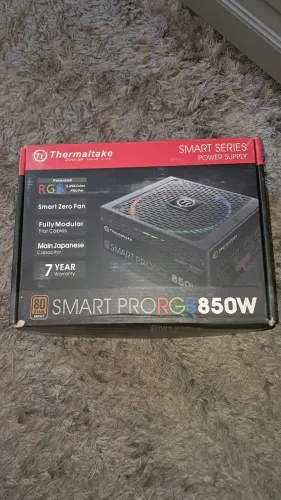 Fonte Thermaltake 850w smart pro rgb