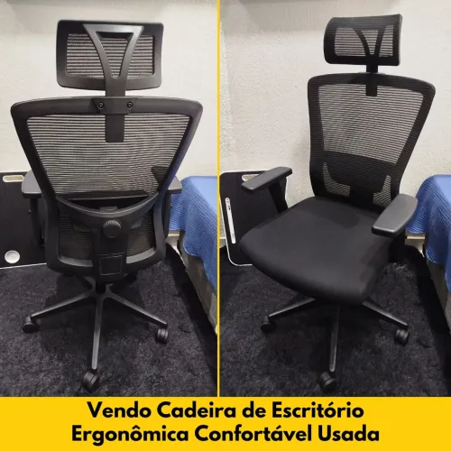 Cadeira de Escritório Ergonômica Confortável Usada