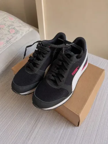 34 - Tênis Puma St Runner V2 Nl Feminino Preto