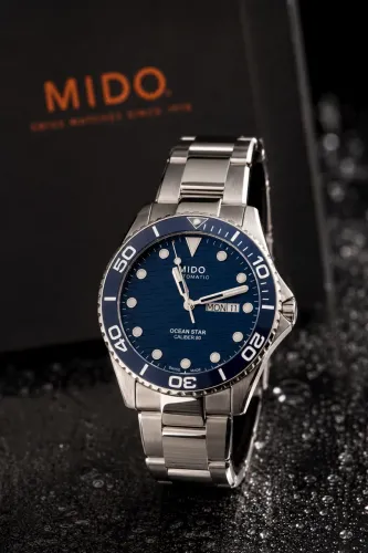 Relógio Mido Ocean Star 200C Blue