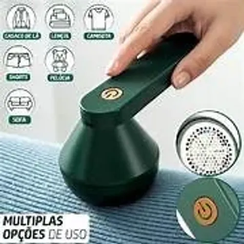 Removedor de Pelos e Papa Bolinha Elétrico Recarregável - REMOVE TUDO!!!