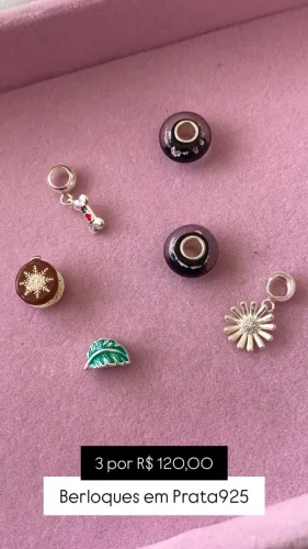 Berloques prata925