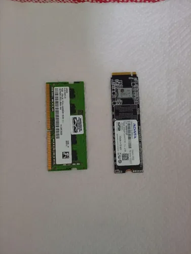 SSD NVME 256 + MEMÓRIA 4 GB DDR4