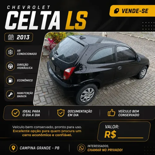 Chevrolet Celta Life/ LS 1.0 MPFI 8V Flexpower 3P 2013