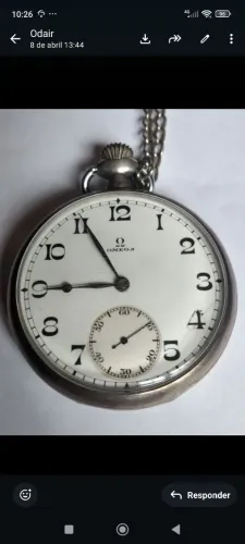 RELÓGIO DE BOLSO ANTIGO OMEGA