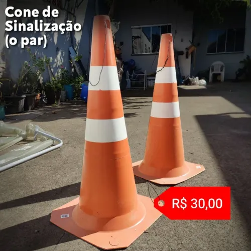 Cone de Sinalização (o par)