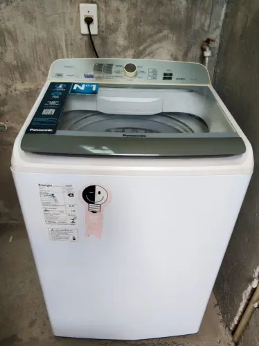 Lavadora de Roupas 14KG Panasonic NA-F140B5 Branco 220V