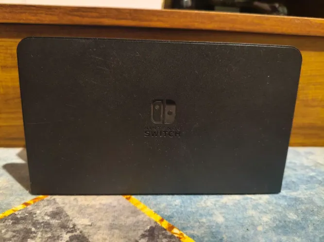 Dock preta switch modelo OLED compatível com v1 e v2
