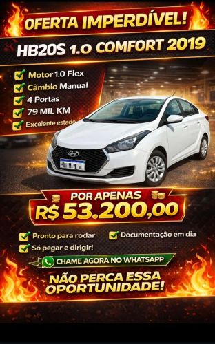 Imagem de Hyundai HB20S C.plus/c.style1.0 Flex 12V Mec. 4P 2019