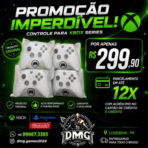 Controle novo para Xbox series/one