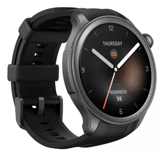 Amazfit Balance Preto com bioimpedância