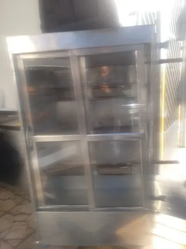 Máquina toda inox 6 espeto de frango