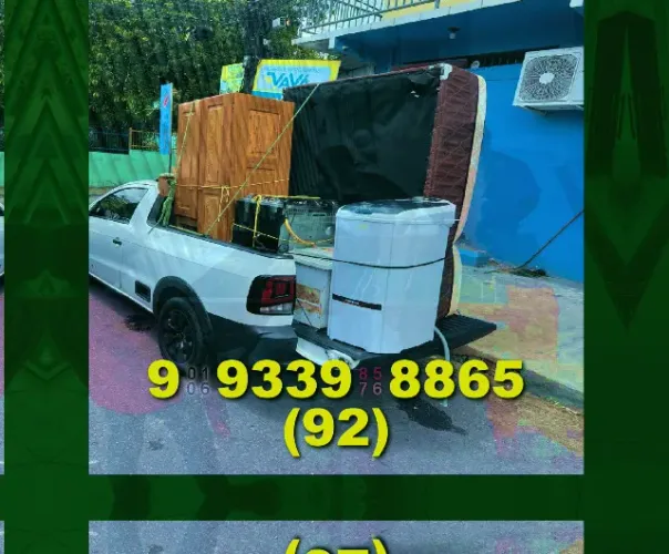 Frete em São Jorge, Parque Dez e Adrianópolis! Entrega rápida e segura!
