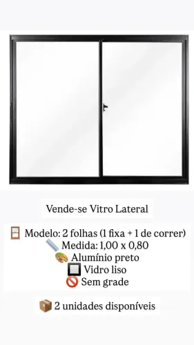 Janela Vitrô